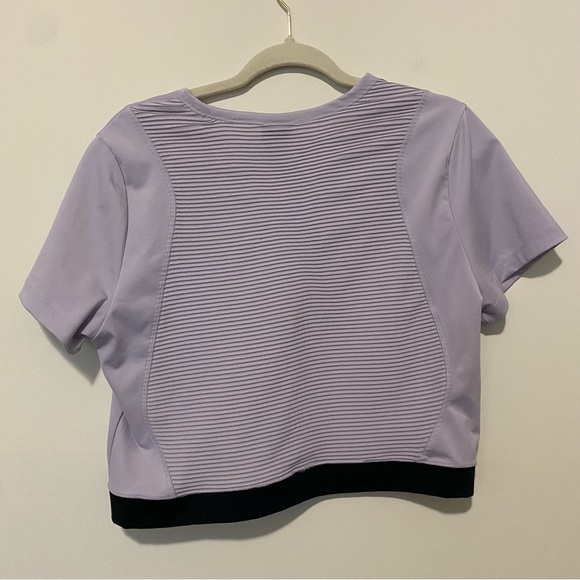 Nike Aeroadapt Lavender Cropped Athletic Top XXL - Picture 7 of 9